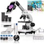 Microscope Biolux SEL avec systeme de zoom - BRESSER JUNIOR - grossiss
