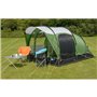 Tente de camping gonflabe - 3 places - KAMPA - Brean 3 AIR - Vert et n
