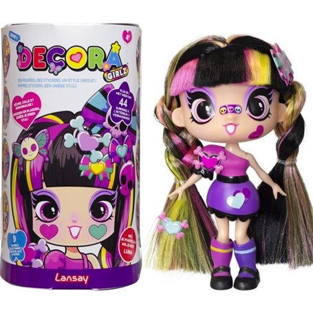 Poupée - LANSAY - 55103 - Decora Girlz - Minis Poupées Fashion a Perso