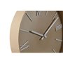 Horloge Murale Home ESPRIT Bleu Rose Moutarde PVC 30 x 4 x 30 cm (3 Un