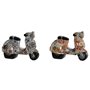 Figurine Décorative Home ESPRIT Multicouleur méditerranéen scooter 14 