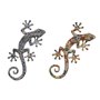 Décoration murale Home ESPRIT Multicouleur Lézard méditerranéen 13 x 5