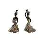Figurine Décorative Home ESPRIT Multicouleur Africaine 9 x 7 x 16,5 cm