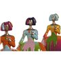 Figurine Décorative Home ESPRIT Multicouleur Dame 21 x 16 x 25 cm (3 U