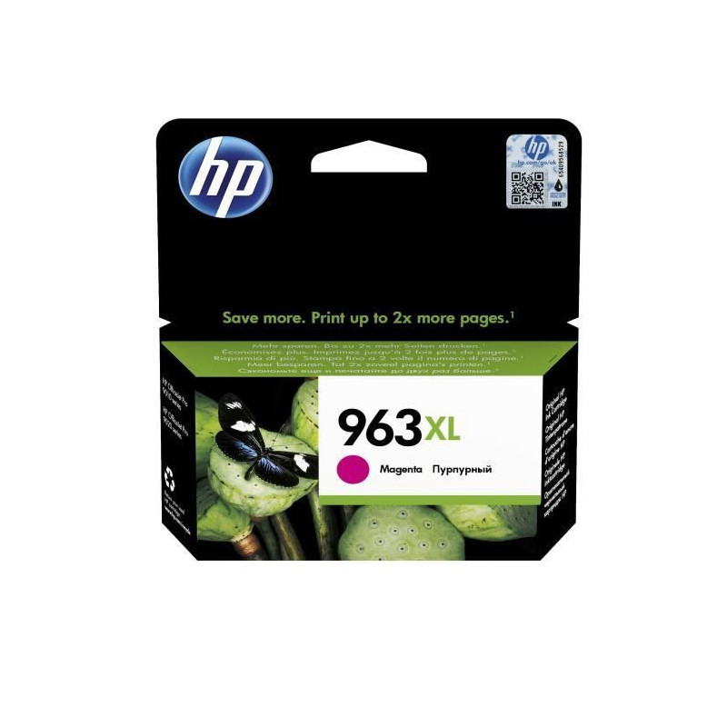 HP 963XL Cartouche d'encre magenta authentique, grande capacité