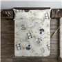 Drap housse Harry Potter Blanc Beige 105 x 200 cm