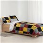 Housse de Couette Harry Potter Hogwarts 180 x 220 cm Lit 1 persone