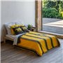 Housse de Couette Harry Potter Hufflepuff Jaune Noir 220 x 220 cm Lit