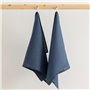 Tissu de cuisine Mauré Bleu foncé 45 x 70 cm 2 Unités