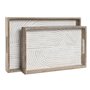 Jeux de plateaux Home ESPRIT Blanc Bois de manguier Bois MDF 44 x 29 x
