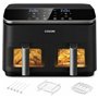 Friteuse sans Huile Cosori Dual Basket 8.5 Chef Edition Noir 8,5 L