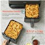 Friteuse sans Huile Cosori Dual Basket 8.5 Chef Edition Noir 8,5 L