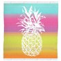 Serviette de plage Secaneta Fouta 170 x 170 cm Double Ananas
