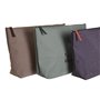 Trousse de toilette DKD Home Decor Marron Vert Bordeaux Toile Yoga 33 