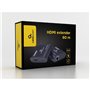 Rallonge 4 prises Schuko sans interrupteur GEMBIRD DEX-HDMI-03 Noir