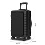 Valise cabine Numada T21 Business Noir 38 L 55 x 35,5 x 23,5 cm Powerb