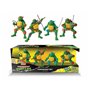 Ensemble de Figurines Teenage Mutant Ninja Turtles Cowabunga 4 Pièces