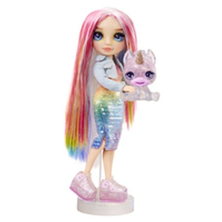 Poupée avec animal de compagnie MGA Amaya Rainbow World  22 cm Articul