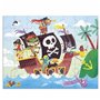 Puzzle Enfant Diset XXL Bateau Pirate 48 Pièces