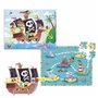 Puzzle Enfant Diset XXL Bateau Pirate 48 Pièces