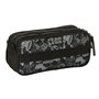Trousse Fourre-Tout Triple Paul Frank Join the fun Noir 21,5 x 10 x 8