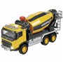 Camion avec Bétonnière Majorette Jaune