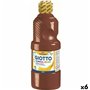 Gouache Giotto   Marron 500 ml (6 Unités)