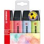 Ensemble de Marqueurs Fluorescents Stabilo Boss Pastel Multicouleur (5