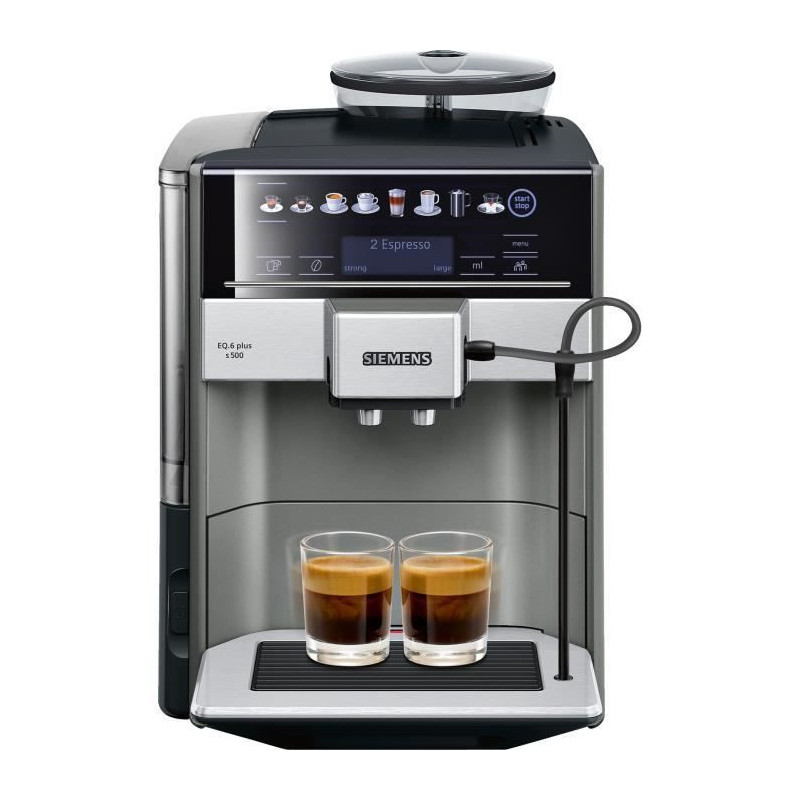 Siemens EQ.6 TE655203RW machine à café Entièrement automatique Machine à expresso 1,7 L