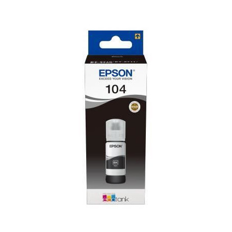 EPSON Kit de Remplissage d'Encre Epson EcoTank 104 - Noir 19,99 €