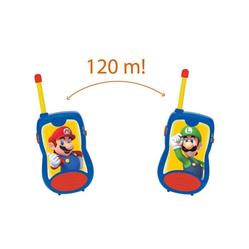 Image secondaire de Talkie-Walkie Super Mario Lexibook (100 m)