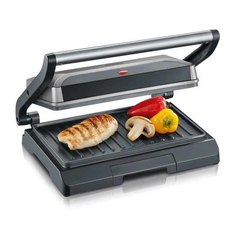 Machine à sandwich Severin KG 2394 Noir Gris 800 W