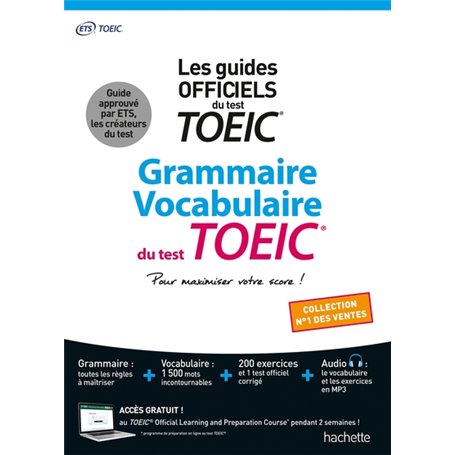 Grammaire - Vocabulaire TOEIC® (conforme au nouveau test TOEIC®)