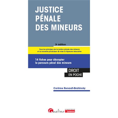 Justice pénale des mineurs