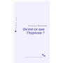 Qu'est-ce que l'hypnose ?