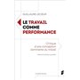 Le travail comme performance