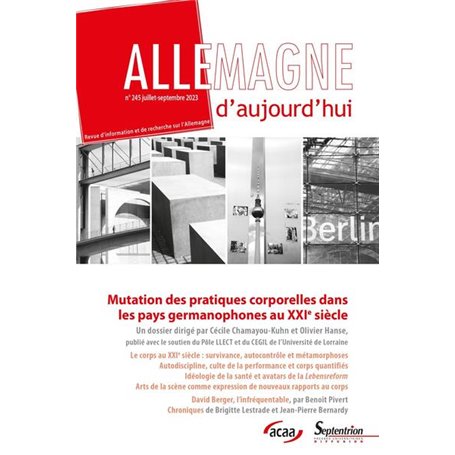 Mutation des pratiques corporelles dans les pays germanophones au XXIe siècle