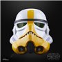 Casque électronique Stormtrooper de la série noire Hasbro Star Wars The Mandalorian (F55485L0)