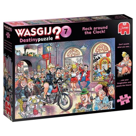 Jumbo Wasgij Destiny 7 Rock autour de l'horloge Puzzle de 1000 pièces (81929)