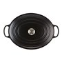 Le Creuset Signature Roaster ovale noir 40cm Schwarz (21178400000430)