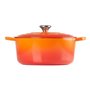 Le rôti rond Le Creuset Signature de 20 cm en rouge pour four (21177200902430)