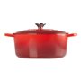 Le Creuset Signature Roaster rond 24cm cerise rouge (21177240602430)