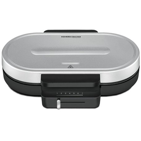 Fabricant de gaufriers Rommelsbacher argent noir WA 1250 (WA 1250)