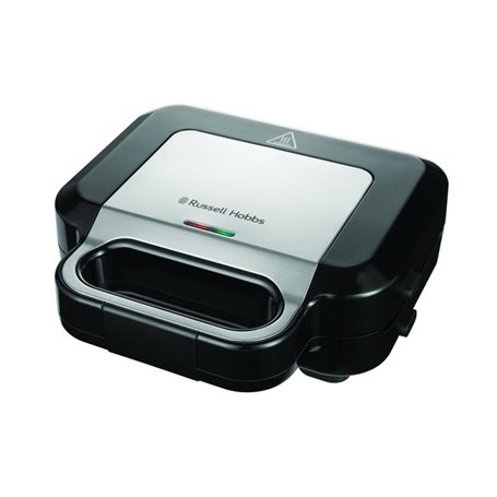 Russell Hobbs Sandwich Waffle Maker 3-en-1 3 en 1 noir argent 26810-56 2681056 (26810-56)