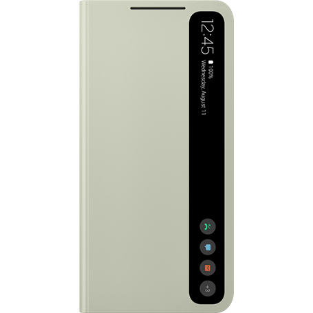 Folio Samsung G S21FE Clear View Cover Vert olive Samsung