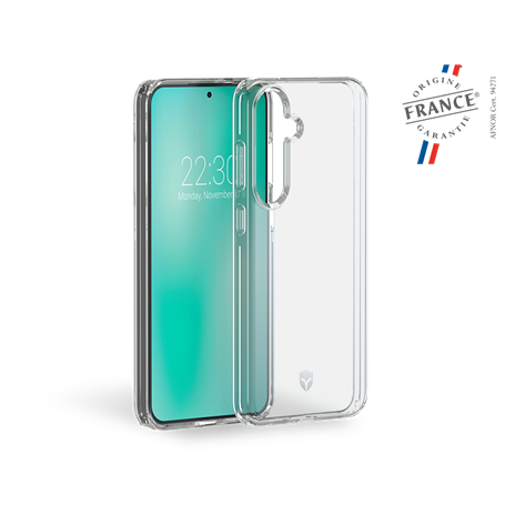 Coque Renforcée Samsung Galaxy S24+ FEEL Origine France Garantie Transparente - Garantie à vie Force Case