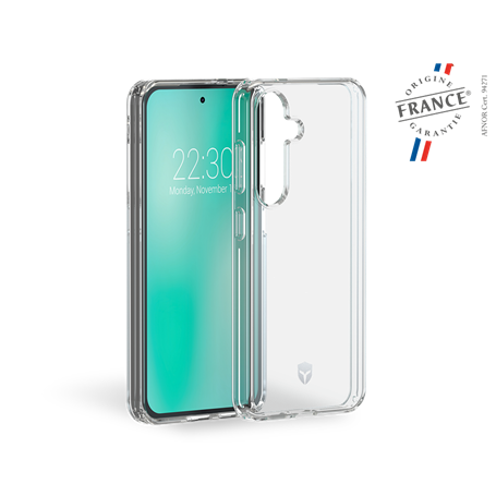 Coque Renforcée Samsung Galaxy S24 FEEL Origine France Garantie Transparente - Garantie à vie Force Case