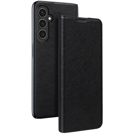 Folio Samsung G S24+ Noir - Porte-carte intégré Bigben