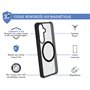 Coque Renforcée Samsung Galaxy S24 AIR FROST Compatible MagSafe Frost Noire - Garantie à vie Force Case