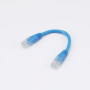 C ble RJ45 Male/Male droit CAT6A U/UTP - Longueur 0.15M - Bleu - en sachet